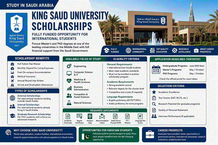 King Saud University Scholarships