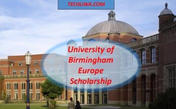 University of Birmingham Europe Scholarship