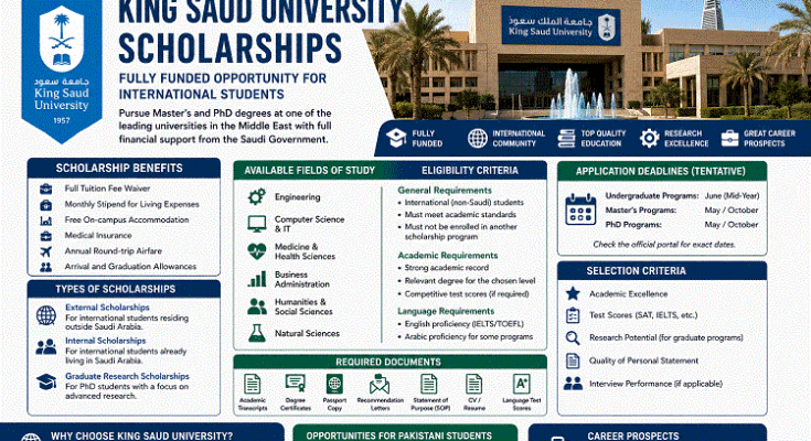 King Saud University Scholarships